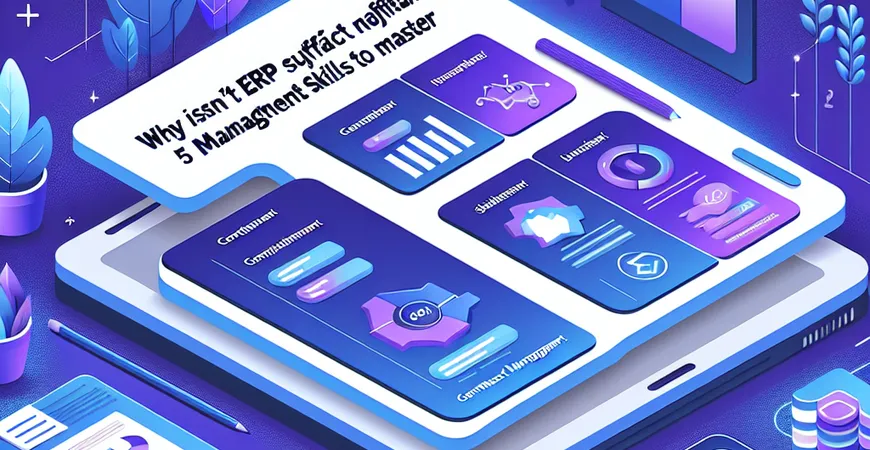 为什么 ERP 管不好合同？5 个管理技巧要掌握